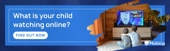 Monitor child online activities using mobicip