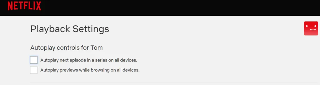 how to enable autoplay in Netflix parental controls