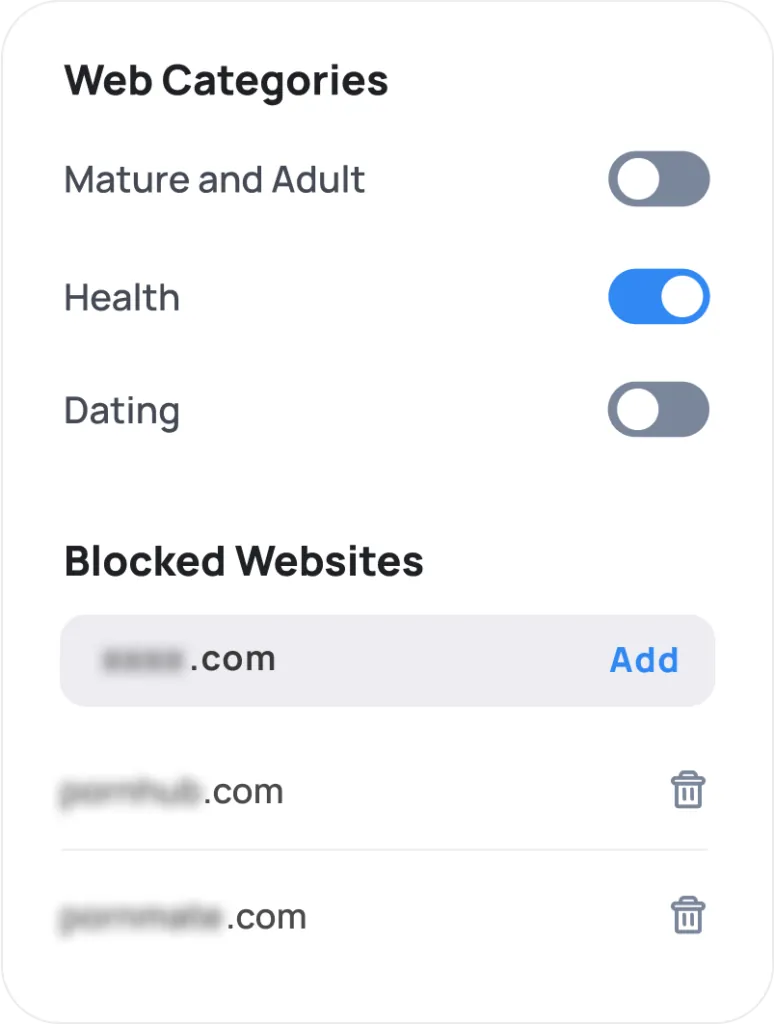 blocking unwanted sites for Neurodiverse child online safety using mobicip
