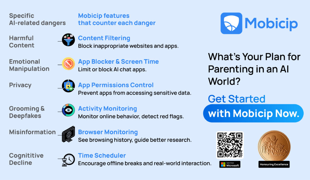 Download Mobicip Now for Safe USe of AI