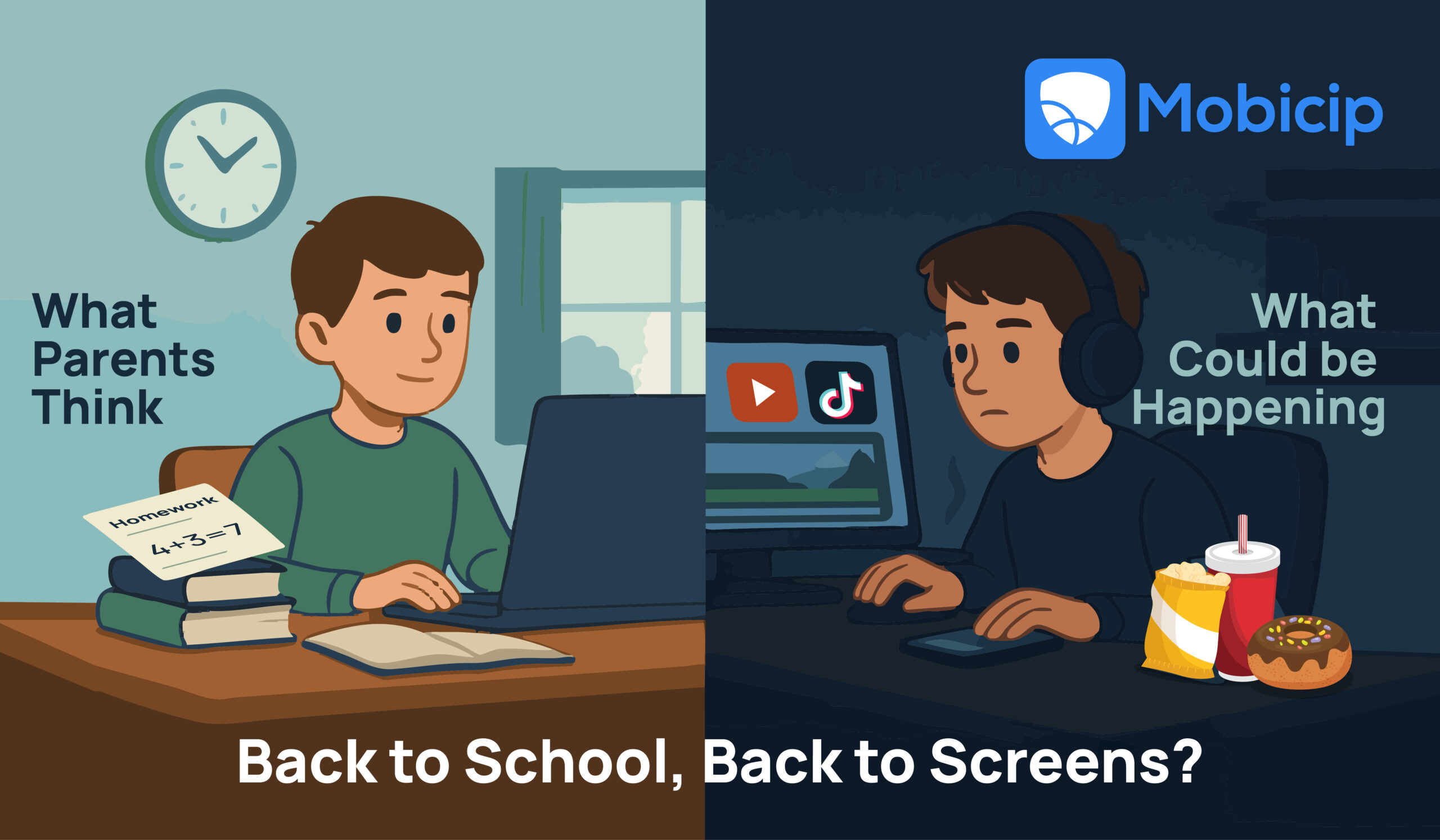 Back to School, Back to Screens? Get Mobicip Before the Real Homework Begins