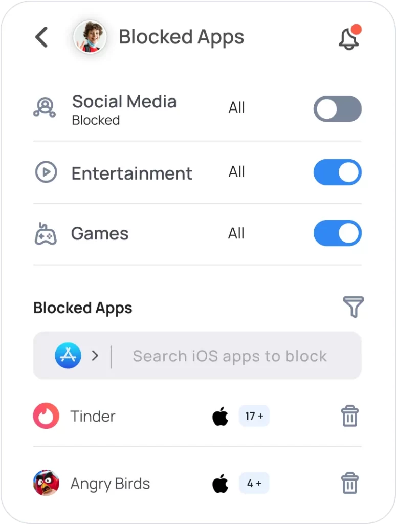 how to block Reddit using mobicip