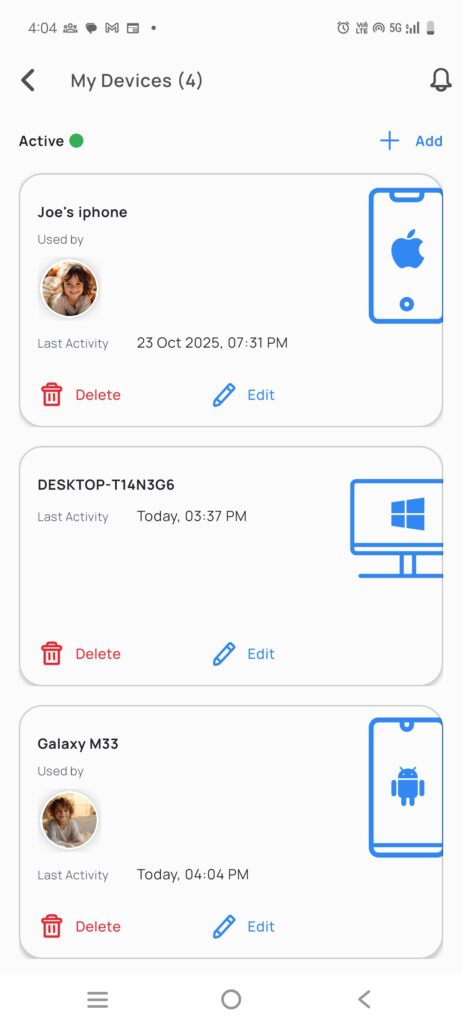 Mobicip Multidevice Monitoring