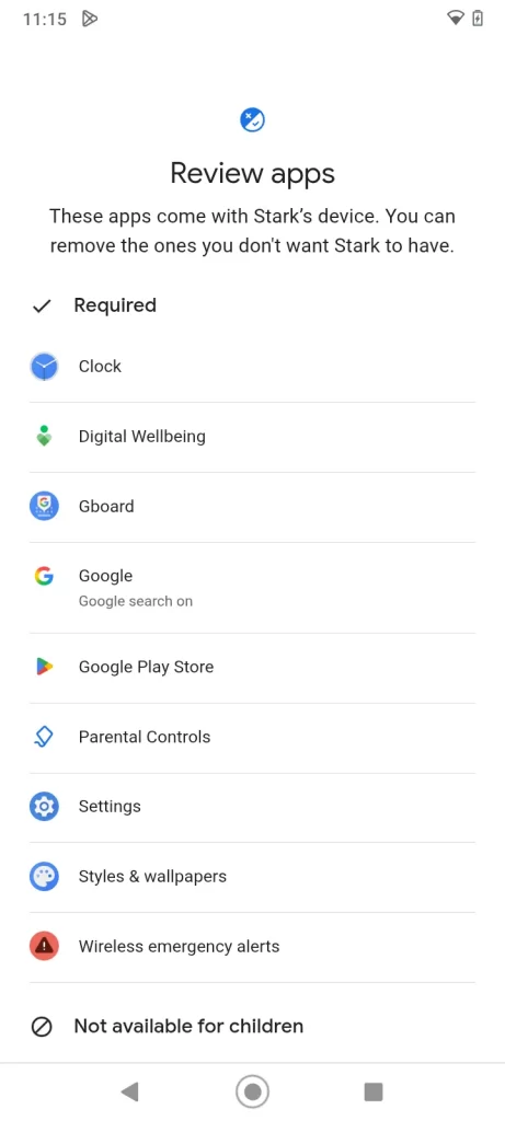 Android parental controls with Mobicip app