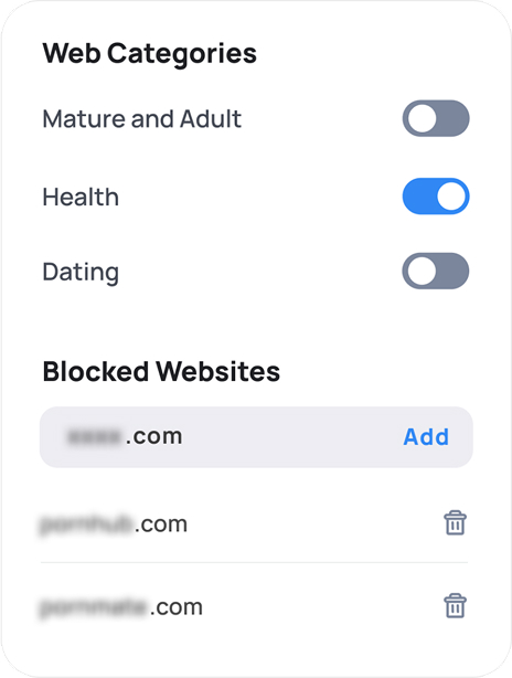 blocking distracting apps during study time
