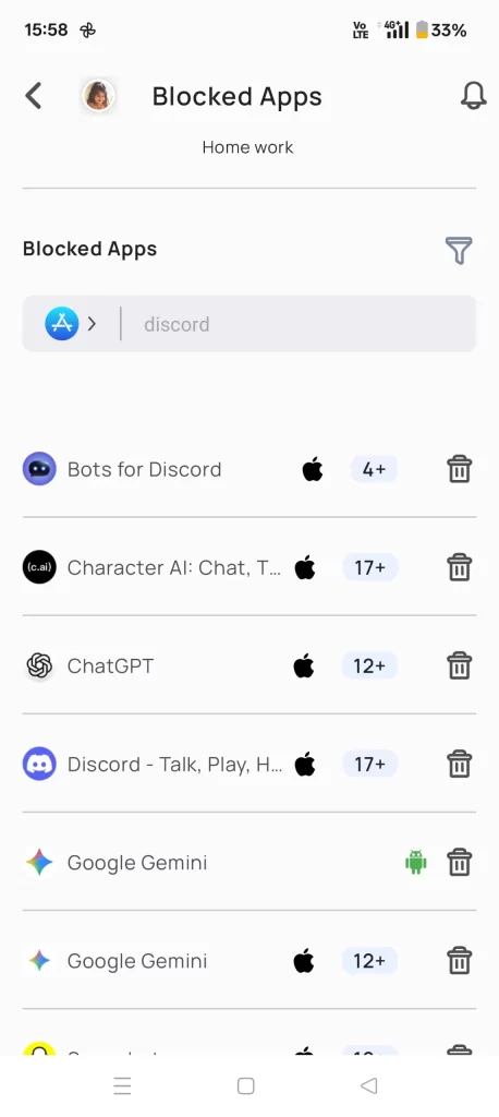 block distracting apps and websites for kids