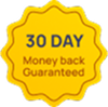 30 Day Money Back Satisfaction Guaranteed badge