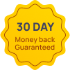 30-Day Money Back Satisfaction Guaranteed