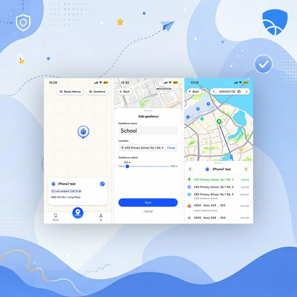 AirDroid Parental Control App Location Monitoring