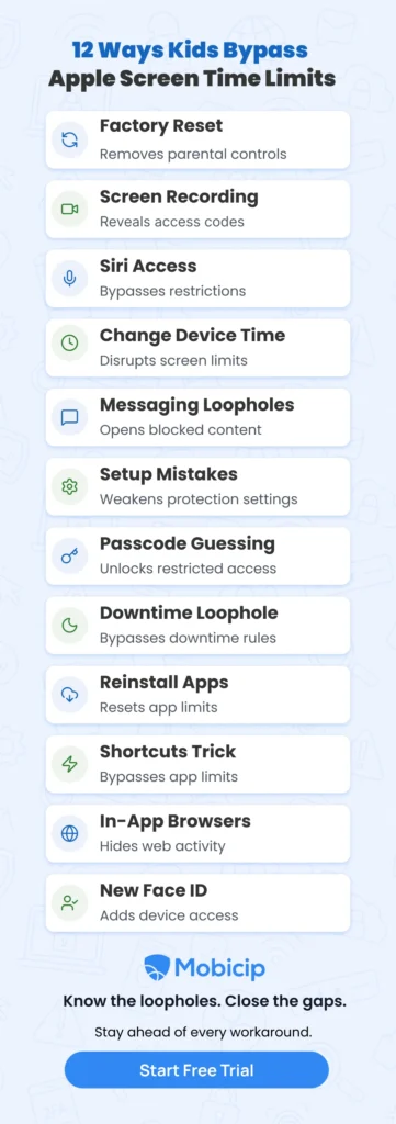 how to bypass apple screentime limits